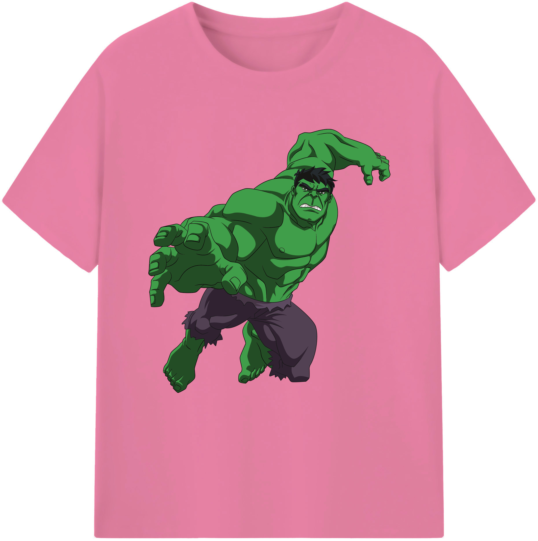 （画像用） アベンジャーズ The Avengers 綿100％半袖Tシャツ（フロントプリント）